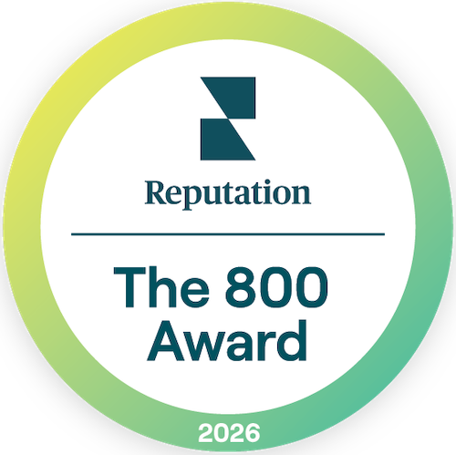  Reputation 800 Award 2026