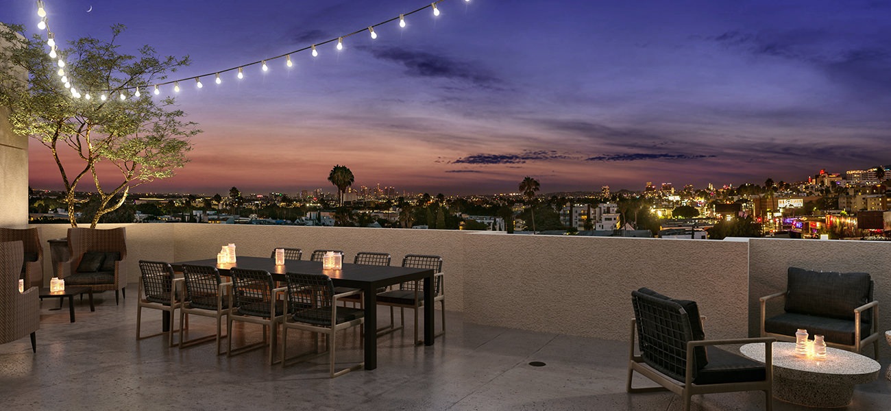 Luxury Apartments West Hollywood Rae on Sunset